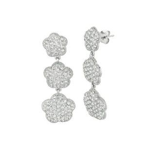 5.00 Carat Natural Diamond Drop Earrings